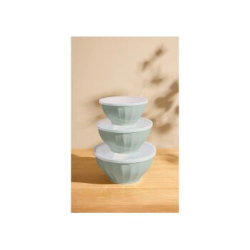 SILVERCREST® Schüsselset, 3 Stück (Mint) - B-Ware Transportschaden Kosmetisch