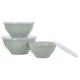SILVERCREST® Schüsselset, 3 Stück (Mint) - B-Ware Transportschaden Kosmetisch