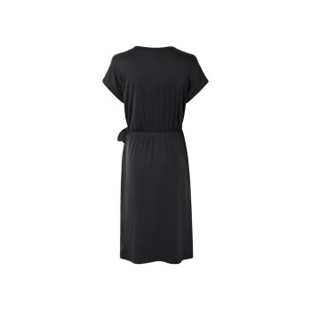 ESMARA® Damen Kleid, in Wickeloptik (schwarz, M(40/42)) - B-Ware sehr gut