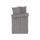 LIVARNO home Fleece-Bettwäsche, 160 x 200 cm, kariert - B-Ware sehr gut