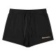 Champion Damen Sweatshorts mit Gummibund auf mittlerer Leibhöhe (Schwarz, S) - B-Ware neuwertig