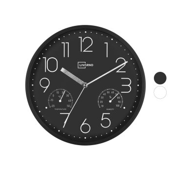 LIVARNO® Wanduhr mit Thermo- und Hygrometer - B-Ware