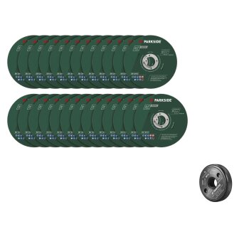 PARKSIDE® Metall-Trennscheiben / Schnellspannmutter...