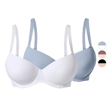 ESMARA® Bügel-BHs, 2 Stück - B-Ware