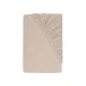 LIVARNO® Musselin-Spannbettlaken, 180-200 x 200 cm, beige - B-Ware neuwertig