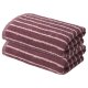 LIVARNO® Frottier-Handtücher, 2 Stück, 50 x 100 cm (Bordeaux) - B-Ware neuwertig