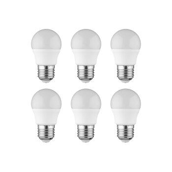 LIVARNO home LED-Lampen, 3 W, 6 Stück (E27 Kugel 3W) - B-Ware neuwertig
