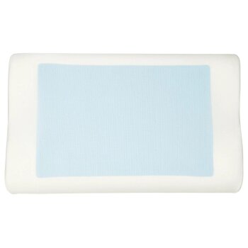 LIVARNO® Nackenstützkissen mit Geleinlage, 48 x 30 x 11 cm - B-Ware Transportschaden Kosmetisch