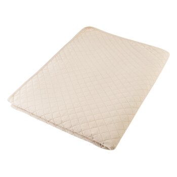 LIVARNO home Tagesdecke, aus recyceltem Material (Beige) - B-Ware sehr gut