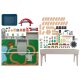 LUPILU® Holzeisenbahn Spieltisch, 100-teilig - B-Ware gut