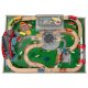 LUPILU® Holzeisenbahn Spieltisch, 100-teilig - B-Ware gut