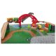 LUPILU® Holzeisenbahn Spieltisch, 100-teilig - B-Ware gut