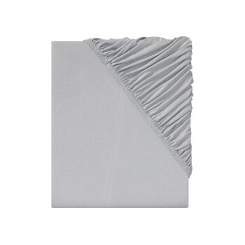 LIVARNO home Jersey-Viskose-Spannbettlaken, 90-100 x 200...