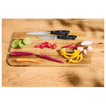 SILVERCREST® Premium-Küchenmesser-Set / Premium-Kochmesser / Premium-Santoku-Messer / Premium-Hackmesser (Zubereitungs-/Gemüsemesser) - B-Ware sehr gut