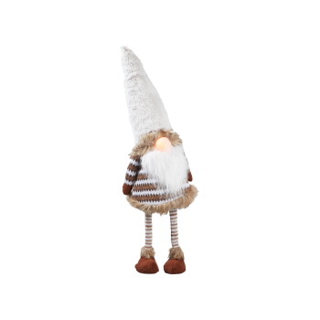 LIVARNO home LED-Deko-Wichtelfigur (braun/beige) - B-Ware neuwertig