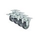 PARKSIDE® Doppelrollen / Lenkrollen / Mini-Lenkrollen (Lenkrollen 4er Set) - B-Ware sehr gut