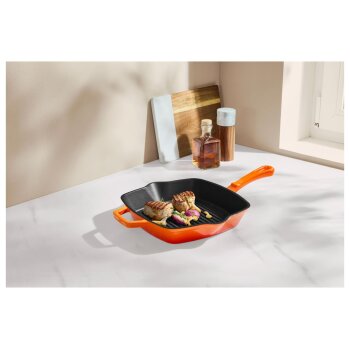 SILVERCREST® Premium-Gusseisengrillpfanne / Premium-Gusseisenpfanne - B-Ware