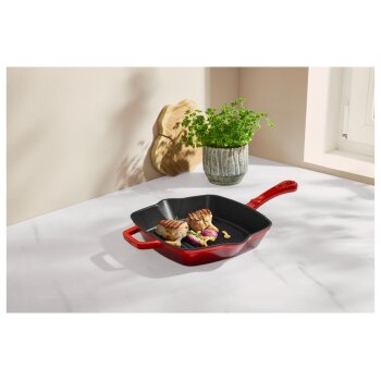 SILVERCREST® Premium-Gusseisengrillpfanne / Premium-Gusseisenpfanne - B-Ware