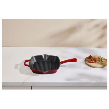 SILVERCREST® Premium-Gusseisengrillpfanne / Premium-Gusseisenpfanne - B-Ware