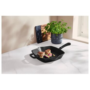 SILVERCREST® Premium-Gusseisengrillpfanne / Premium-Gusseisenpfanne - B-Ware