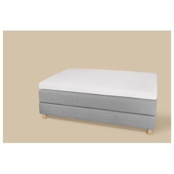 LIVARNO® Bi-Elastic-Boxspring-Spannbettlaken, 180-200 x 200 cm, Steghöhe bis 10 cm - B-Ware