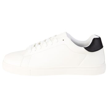 LIVERGY® Herren-Sneaker, mit Schnürung, 45, weiß/schwarz - B-Ware sehr gut