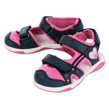 LUPILU® Kleinkinder Sandale mit verstellbaren Klettverschlüssen (Marine, 29) - B-Ware sehr gut