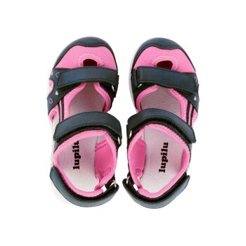 LUPILU® Kleinkinder Sandale mit verstellbaren Klettverschlüssen (Marine, 29) - B-Ware sehr gut