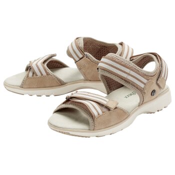 Footflexx Damen-Sandalen, G-Weite, mit Klettverschluss,...