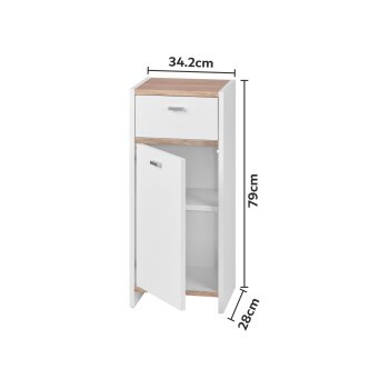 LIVARNO® Bad-Seitenschrank »Boston« - B-Ware neuwertig