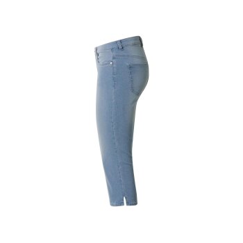 esmara® Damen-Capri-Jeans, Slim Fit, 40, hellblau - B-Ware neuwertig