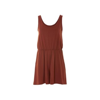 ESMARA® Damen Jumpsuit, mit Gummizugbund in der Taille (Braun, S(36/38)) - B-Ware neuwertig