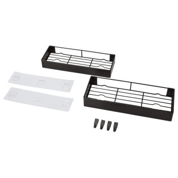 LIVARNO® Dusch-/Badewannenablagen, 2 Stück (Rechteck) - B-Ware sehr gut