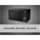 SILVERCREST® Mikrowelle »SMWC 700 D2«, ca 20 l - B-Ware sehr gut