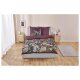 LIVARNO home Satin-Wendebettwäsche, 220 x 200 cm, 70 x 80 cm, Bordeauxrot - B-Ware sehr gut