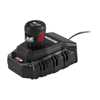 PARKSIDE PERFORMANCE® 12V / 2,5 Ah Akku und 6 A Ladegerät - B-Ware neuwertig