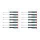 PARKSIDE® Präzisions-Schraubendreher-Set 14-tlg. / Feinmechaniker-Zangensatz 7-tlg. (Schraubendreher-Set 14-tlg.) - B-Ware neuwertig