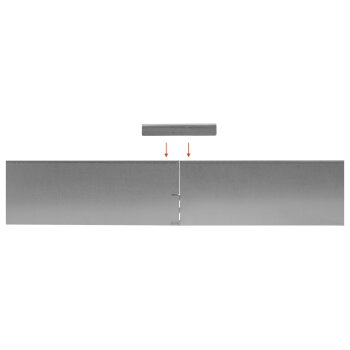 PARKSIDE® Rasenkante, Stahlblech, biegsam - B-Ware neuwertig