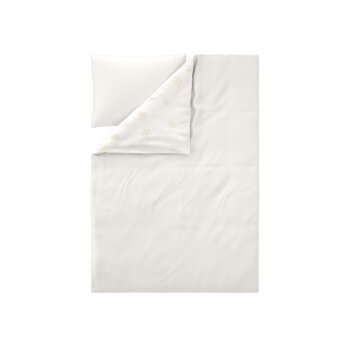 LIVARNO Satin-Bettwäsche, 140 x 200 cm, 70 x 90 cm, weiß - B-Ware neuwertig