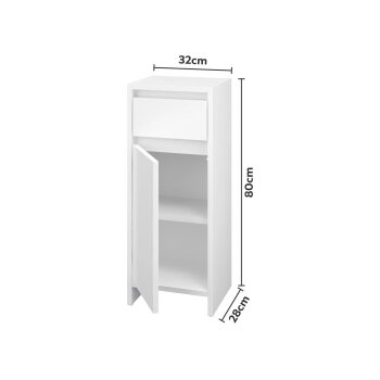 LIVARNO® Bad-Seitenschrank »Oslo« - B-Ware neuwertig