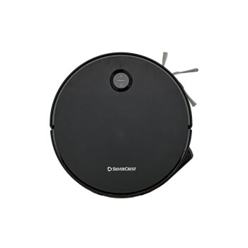 SILVERCREST Saugroboter, 2 in 1, mit Absaugstation, schwarz - B-Ware gut