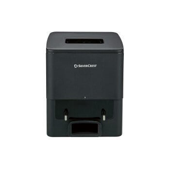 SILVERCREST Saugroboter, 2 in 1, mit Absaugstation, schwarz - B-Ware gut
