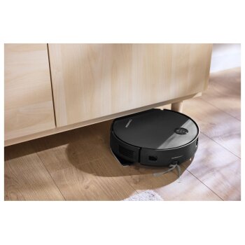 SILVERCREST Saugroboter, 2 in 1, mit Absaugstation, schwarz - B-Ware gut