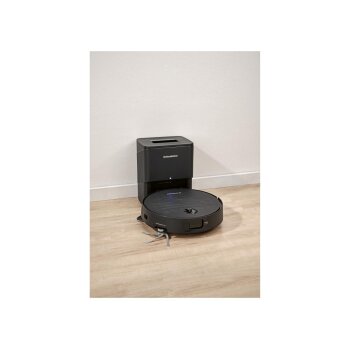 SILVERCREST Saugroboter, 2 in 1, mit Absaugstation, schwarz - B-Ware gut