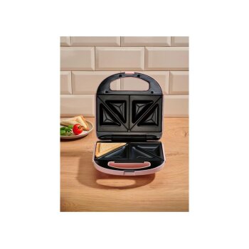 SILVERCREST® Sandwichmaker »SSWM 750 C3« (Rosa) - B-Ware neuwertig