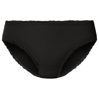 esmara® Damen Slips, 5 Stück, mit eleganter Spitze (Schwarz, XS(32/34)) - B-Ware sehr gut