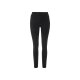 esmara® Damen Leggings, in modischer Ripp-Qualität (Schwarz, M(40/42)) - B-Ware sehr gut