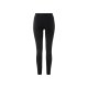 esmara® Damen Leggings, in modischer Ripp-Qualität (Schwarz, M(40/42)) - B-Ware sehr gut