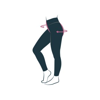 esmara® Damen-Leggings, ohne auftragende Seitennähte, XL, schwarz - B-Ware sehr gut