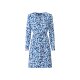esmara® Damen Kleid, besonders weich und anschmiegsam, 44, blau - B-Ware sehr gut
